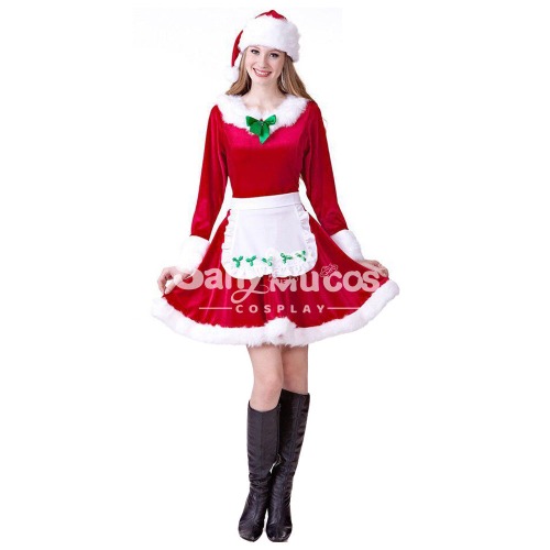 【In Stock】Christmas Cosplay Christmas Maid Cosplay Costume