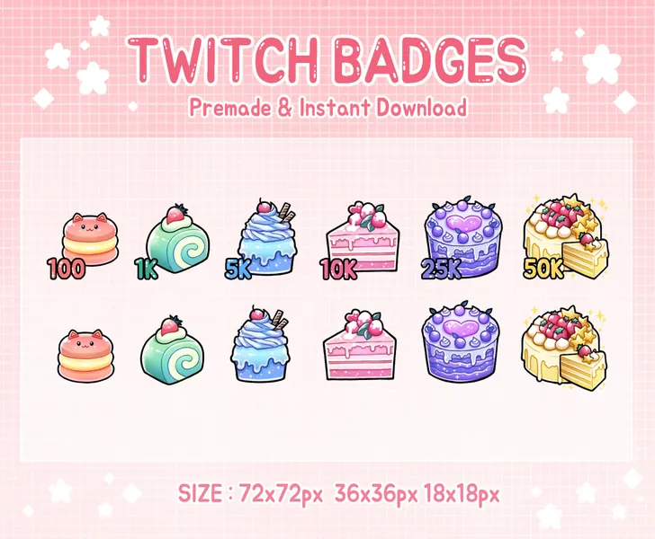 New Upgraded Bit Badges <3