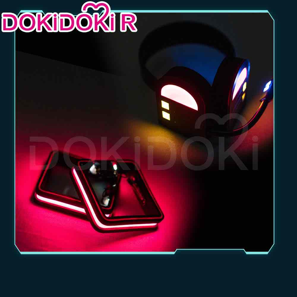 Miku Glowing Cosplay Headphones Prop