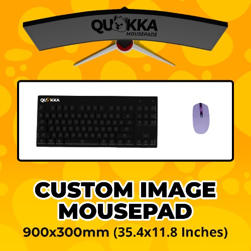 Custom Mousepad 900x300mm - Colour Stitched / 4mm