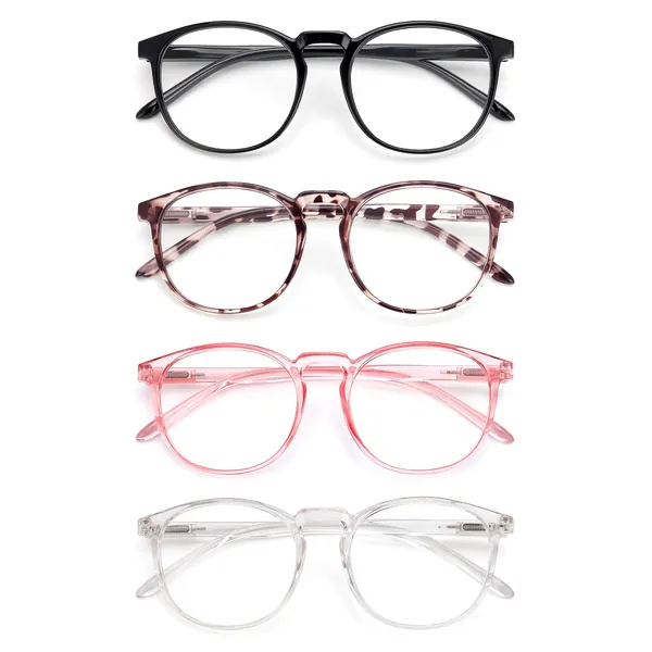 IBOANN 4 Pack Blue Light Blocking Glasses