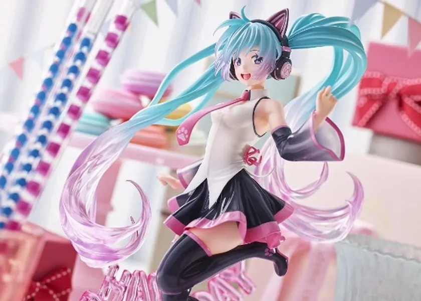 Taito Hatsune Miku Birthday2021 AMP Figure ~Happy Cat ver~ Prize Figure, Multiple Colors (T83673)