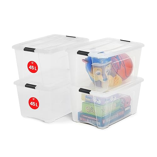 4 Storage Boxes