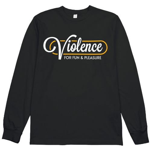 Violence L/S Tee | Black / M