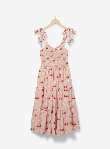 Disney Minnie Mouse Floral Allover Print Plus Size Tank Dress - BoxLunch Exclusive