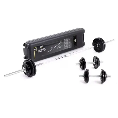 Everlast Dumbbell and Barbell 50kg Set