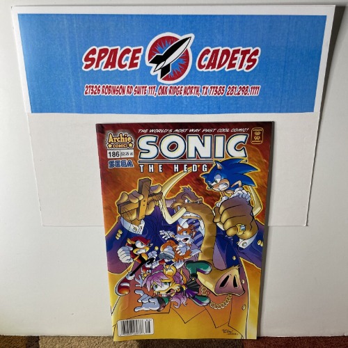 Sonic the Hedgehog #186 Sega Archie Comics Yardley