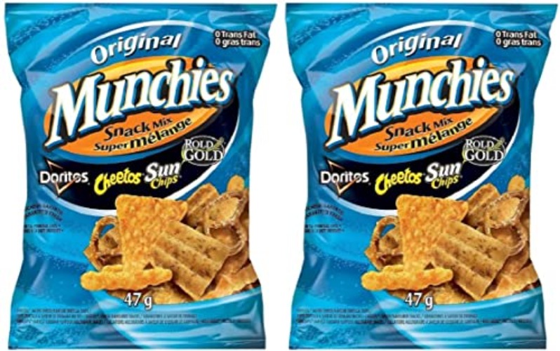 Great Selection of Vending Chips (Fresh & Delicious Munchies Snack Mix Chips, 47g, 40-Pack)