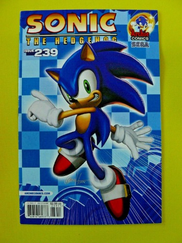 Sonic the Hedgehog #239 - Greg Horn Cover - VF - Archie Comics