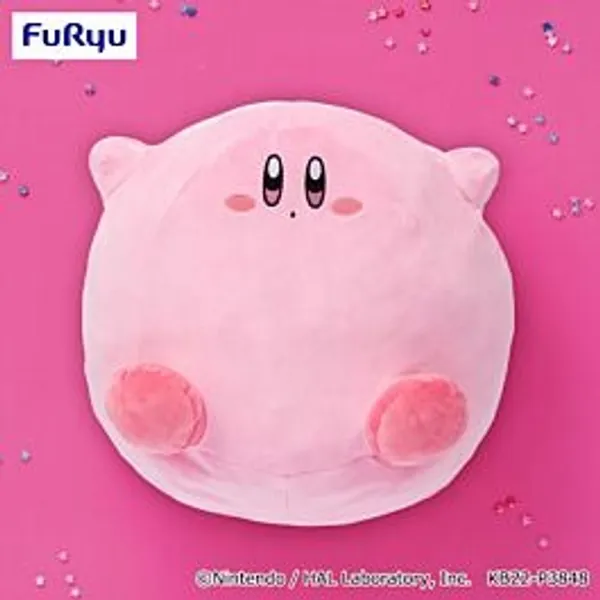Kirby 30th Anniversary Furyu Large Fuwafuwa Plush Cushion