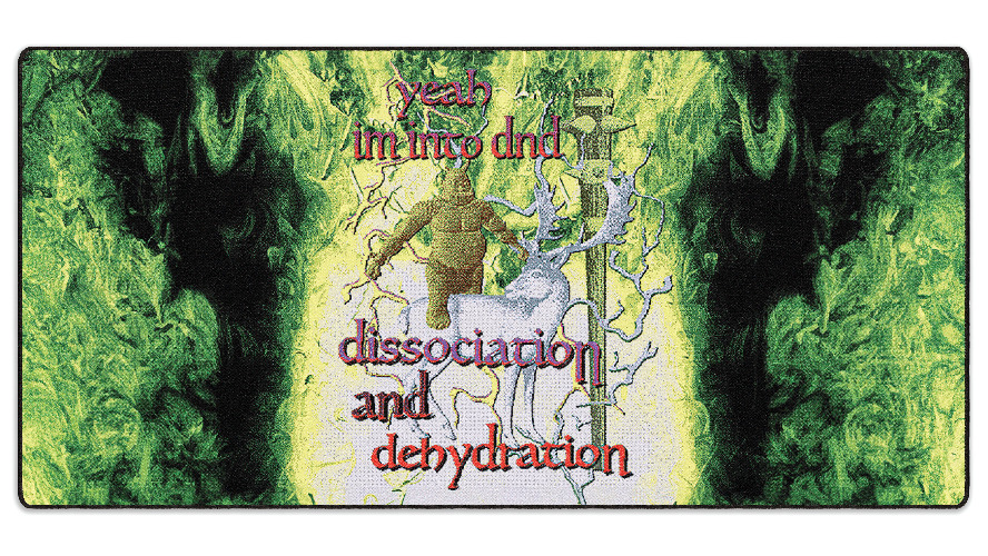 "DND" by Dogecore | DuraGlyde™ Deskmat from MPCO.