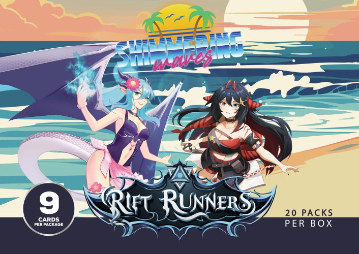 Rift Runners TCG - "Shimmering Waves" Booster Box (20 Packs)