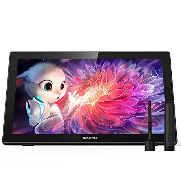 Drawing Tablet with Screen XPPen Artist 22 2nd Computer Graphics Tablet 122% sRGB with Tilt Function Battery-Free Stylus Adjustable Stand, 21.5inch Pen Display Compatible with Windows PC, Mac, Linux