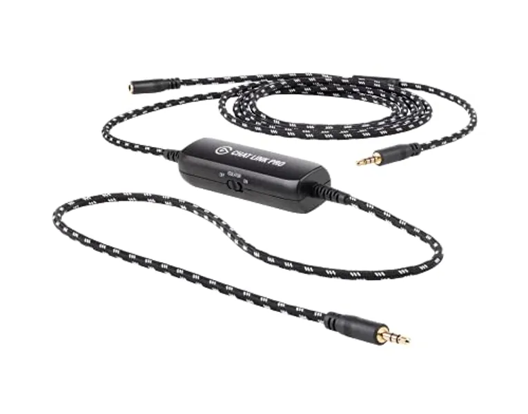Elgato Chat Link Pro - Audio Adapter, for PS5, PS4, Nintendo Switch, Capture Voice Chat, Gameplay Sound, Extra Long Cable, Black
