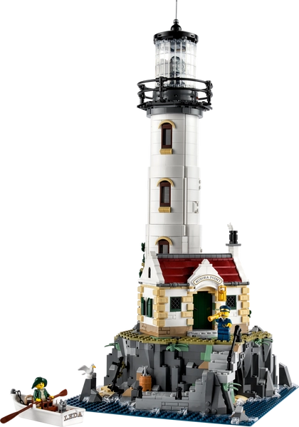 Motorized Lighthouse  21335 | Ideas | Buy online at the Official LEGO® Shop US 