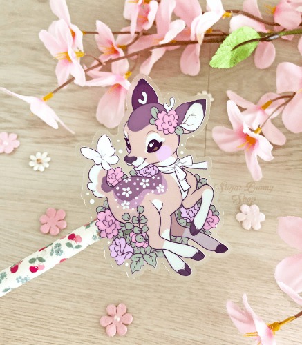 Lavendeer Prance Vinyl Sticker | Default Title