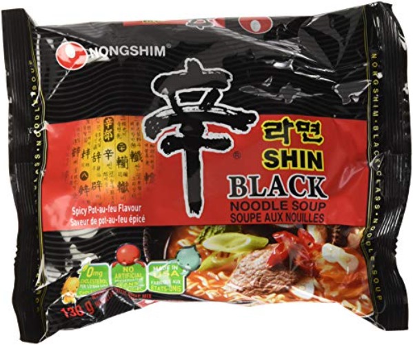 NONGSHIM Shin Black Noodle Soup [Family Pack] - Shin Black