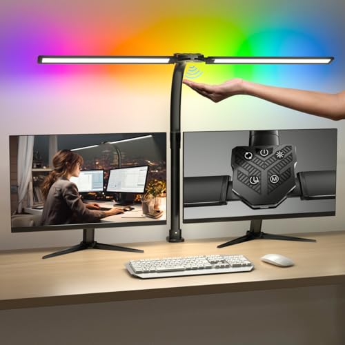 Double Swing Arm Desk Lamp 