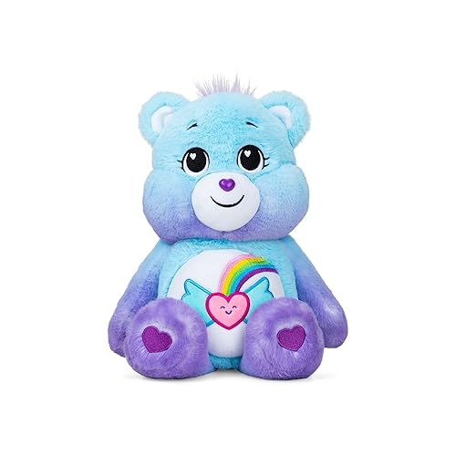 Care Bears | Dream Bright Bear 35cm Medium Plush | Collectable Cute Plush Toy, Cuddly Toys for Children, Soft Toys for Girls Boys, Cute Teddies Suitable for Girls and Boys Ages 4+ | Basic Fun 22425 - Modern