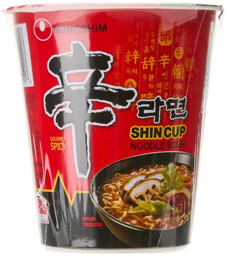 Nongshim Shin Cup Noodles 12 x 68 g