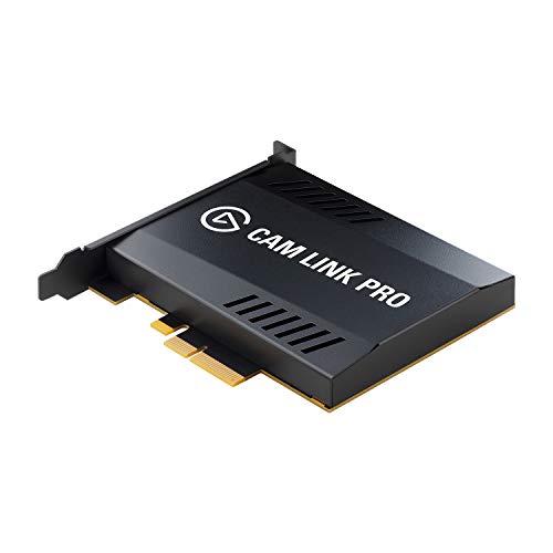 Elgato Cam Link Pro, Internal Camera Capture Card with 4 HDMI inputs, Stream and Record 1080p60 or 4K30 for Video Conferencing, Teaching, Streaming, Broadcasting on OBS, Zoom, Teams with Multicam, PC - Cam Link Pro