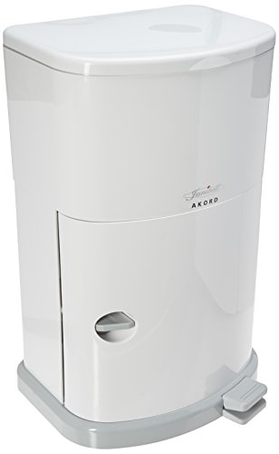 JANM330DAEA - AKORD Adult Diaper Disposal System, White - White