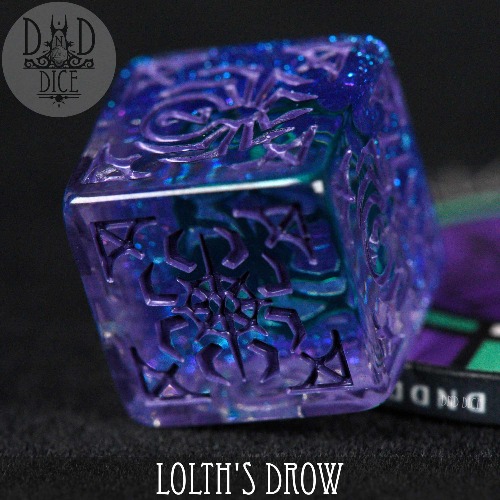 Lolth's Drow 11 Dice Set