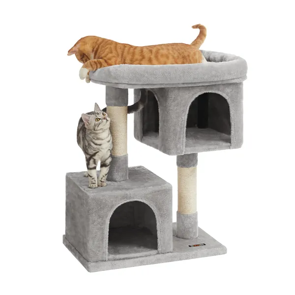 Throne JinKitsu FEANDREA Cat Tree for Large Cats, Cat Tower 2 Cozy