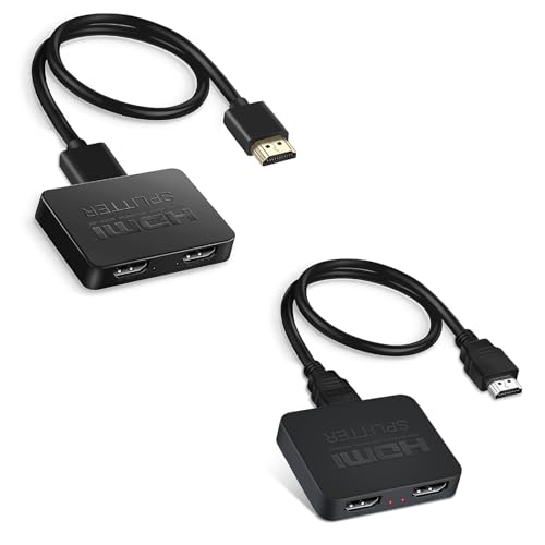 HDMI Splitter 4K@60Hz + HDMI Splitter 4K@30Hz