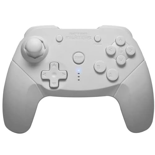 Retro Fighters Brawler64 Wireless Nintendo Switch Controller Online Bluetooth NSO Edition Blue (White) - Blue
