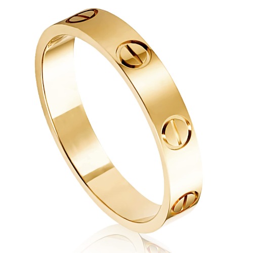 WUFANY Love Friendship Ring 18kTitanium Steel Promise Ring Promise Rings Band Jewelry Birthday Gifts for Women and Valentine's Day Gift