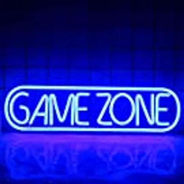 Game Zone Neon de Gamer LED Neon Light Gaming Zone Neon