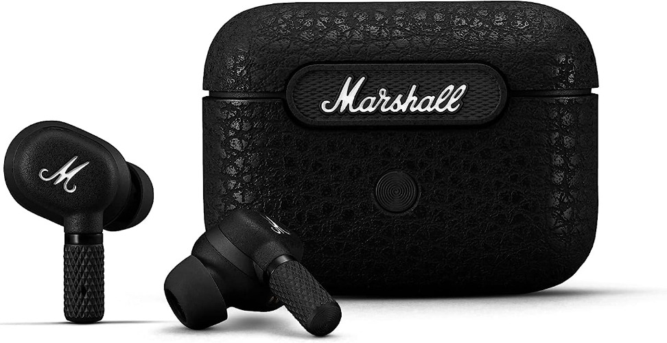 Marshall Motif True Wireless Noise Canceling Headphones, Black - Headphones