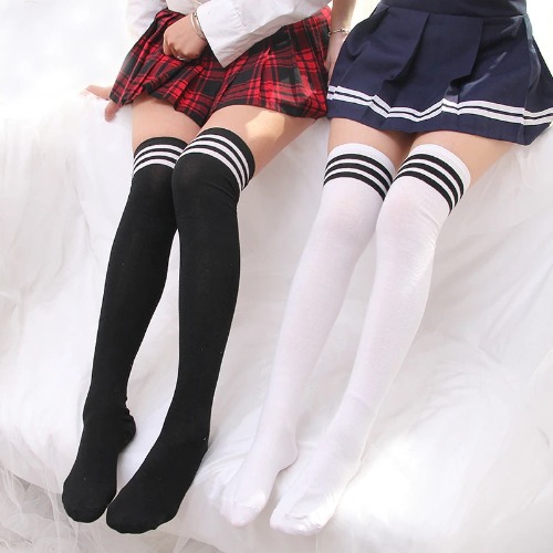 School Girl Stockings (2 Colors) | Package of both (Save $4)