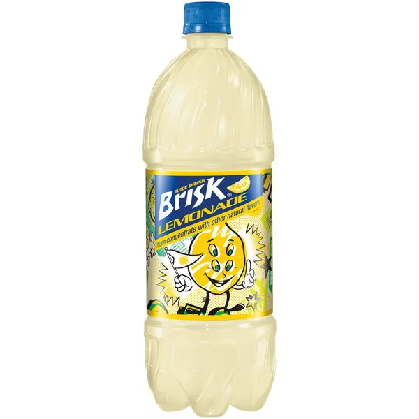 Brisk Lemonade Juice Drink 1Liters (Pack of 8) - 