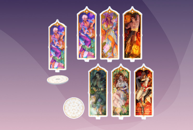 The Arcana - Acrylic Charms/Standees (LIMITED EDITION) | Portia