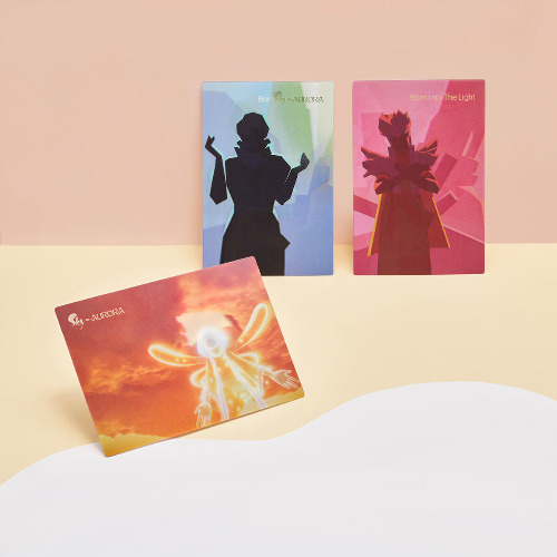 Sky x AURORA Lenticular Postcard Set | Default Title