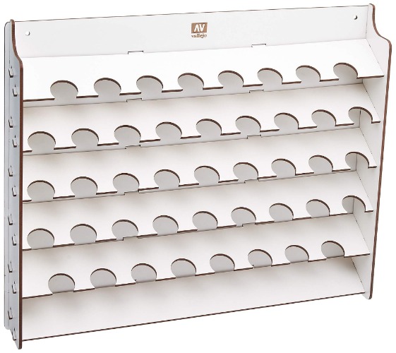 Vallejo Wall Mounted Paint Display, 17ml