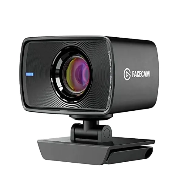 
                            Elgato Facecam - 1080p60 Full HD Webcam for Video Conferencing, Gaming, Streaming, Sony Sensor, Fixed-Focus Glass Lens, Optimized for Indoor Lighting, Onboard Memory, Works with Zoom, Teams, PC/Mac
                        