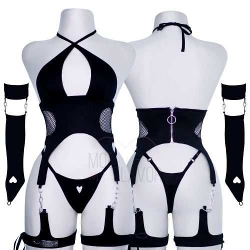 Onyx Lingerie - Black / M/L