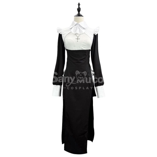 【In Stock】Halloween Cosplay Nun Cosplay Nurse Cosplay Stage Performance Cosplay Costume - M