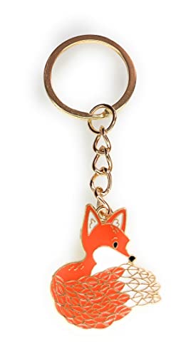 FizzyButton Gifts Fox Keyring