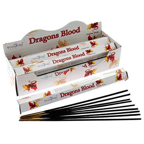 Dragons Blood Incense Sticks, 20 Sticks x 6 Packs