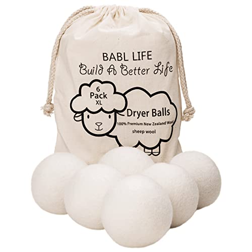 Wool Dryer Balls (Pack of 6)