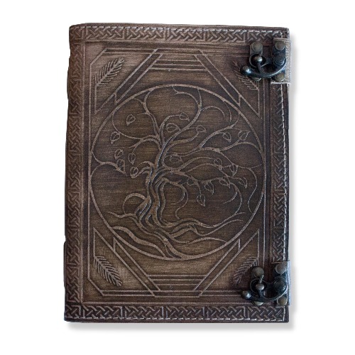 Yggdrasil World Tree Leather Journal