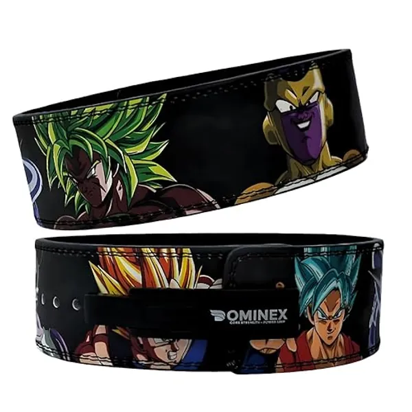 Generic Anime Custom Lever Belt - 10MM Heavy Duty DB Super Powerlifting Gym Belt for Squats, Deadlifts, Back Support During Heavy Lifting