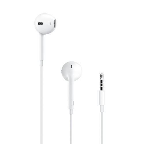 Apple EarPods Headphones with 3.5mm Plug. Microphone with Built-in Remote to Control Music, Phone Calls, and Volume. Wired Earbuds - 