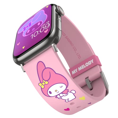 Hello Kitty Smartwatch Band - Officially Licensed, Compatible with Apple Watch (not Included) - Fits all case sizes - Love and Stars