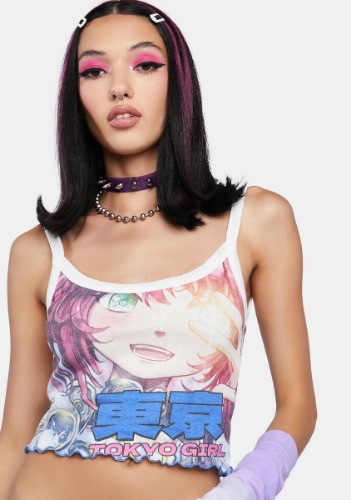Tokyo Girl Tank Top | US M/UK 10