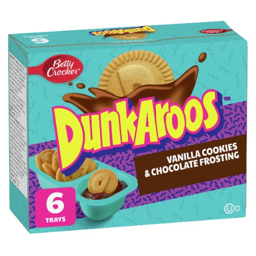 Betty Crocker DunkAroos Vanilla Cookies & Chocolate Frosting